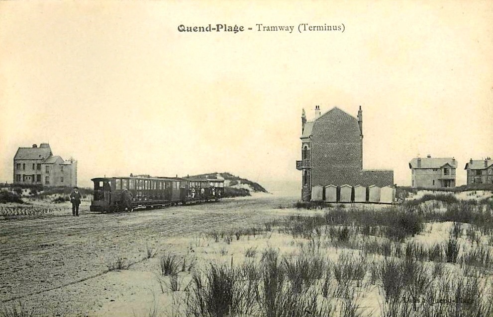 Tramway through Quend-Plage 2